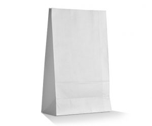 white sos grocery bags