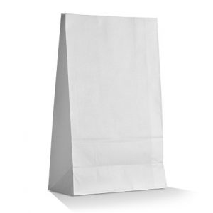 white sos grocery bags
