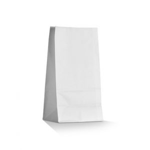White SOS grocery bags
