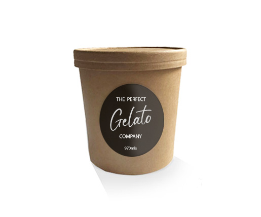compostable icecream tubs with lids