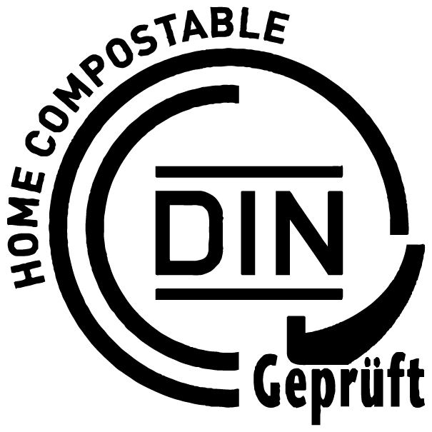 Din certco home composting logo