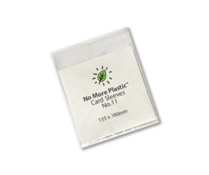 square card sleeve plastic free small