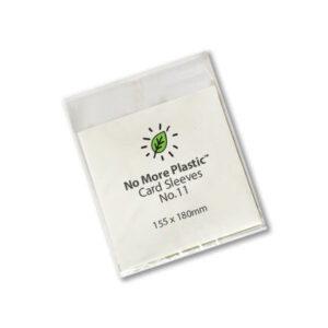 square card sleeve plastic free small