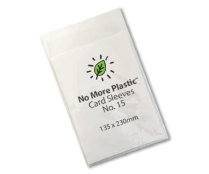 compostable card sleeves for A7 envelopes